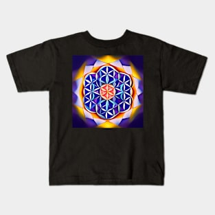 Flower Of Life - Middled Kids T-Shirt